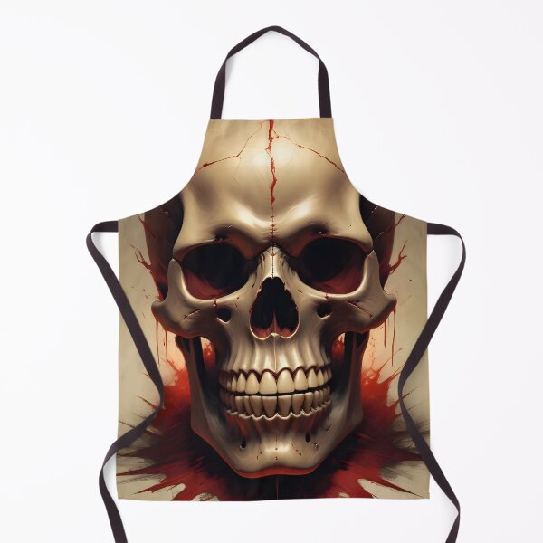 Item preview, Evil Skull with Red Accents designed and sold by papi1998.