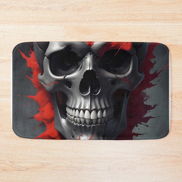 Item preview, Evil Skull with Red Accents designed and sold by papi1998.
