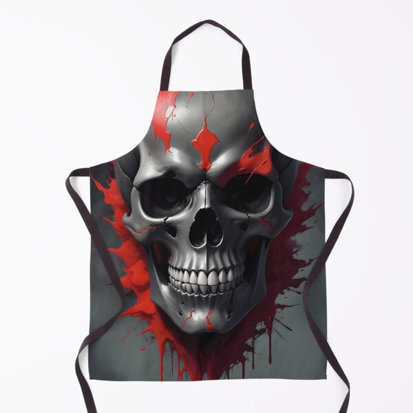 Item preview, Evil Skull with Red Accents designed and sold by papi1998.