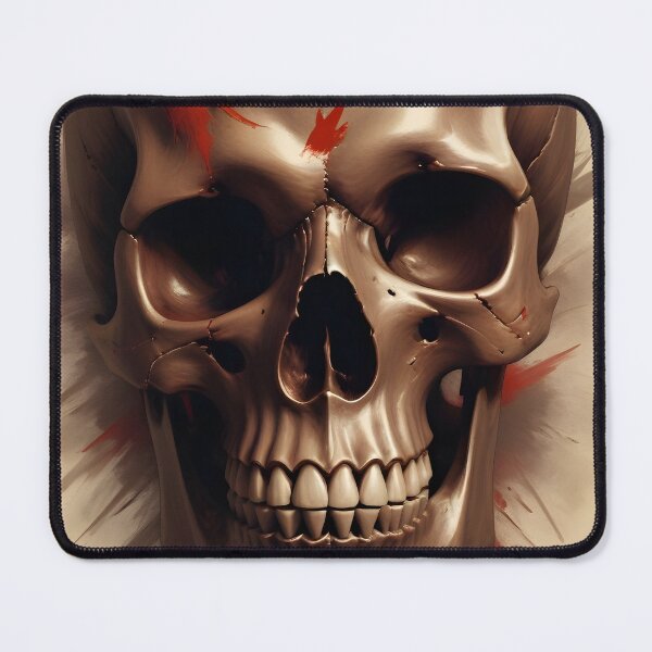 Item preview, Evil Skull with Red Accents designed and sold by papi1998.