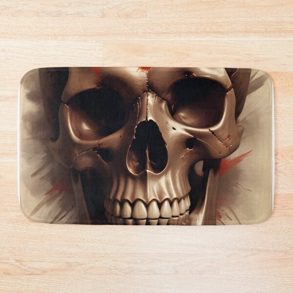 Item preview, Evil Skull with Red Accents designed and sold by papi1998.