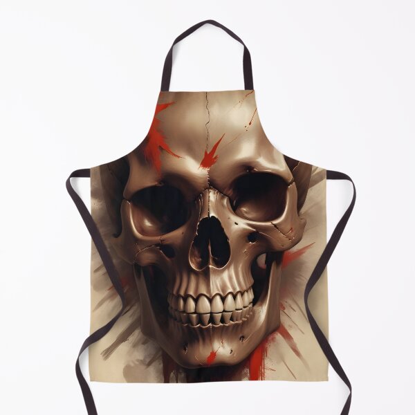Item preview, Evil Skull with Red Accents designed and sold by papi1998.