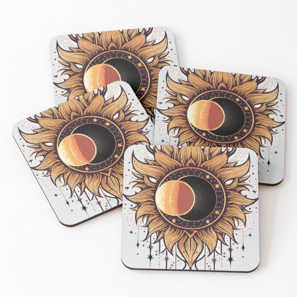 Item preview, Eclipsed Radiance: Abstract Solar Eclipse Art designed and sold by bb-15artstudio.