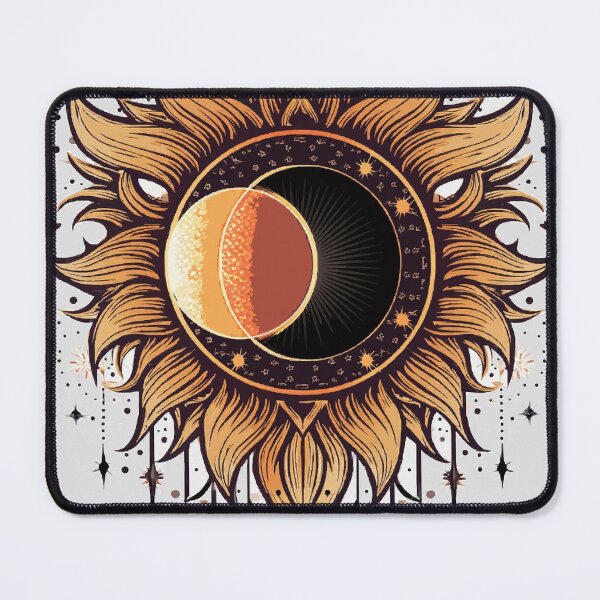 Item preview, Eclipsed Radiance: Abstract Solar Eclipse Art designed and sold by bb-15artstudio.