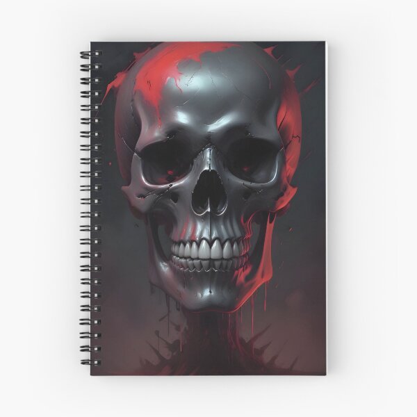 Item preview, Evil Skull with Red Accents designed and sold by papi1998.