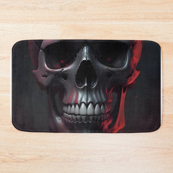 Item preview, Evil Skull with Red Accents designed and sold by papi1998.