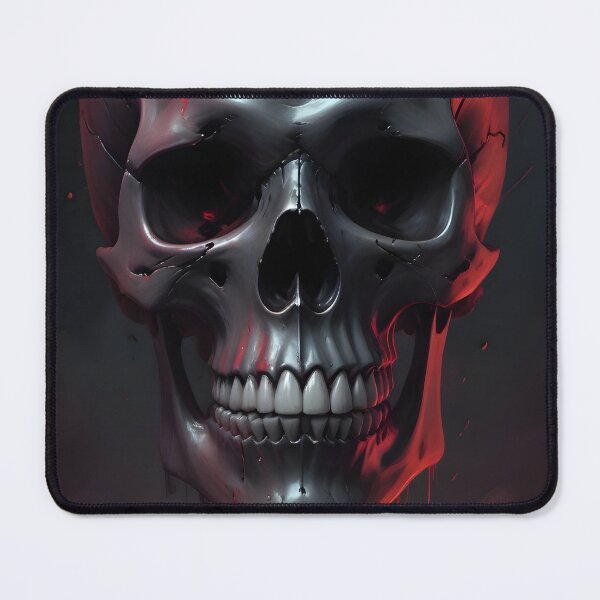 Item preview, Evil Skull with Red Accents designed and sold by papi1998.