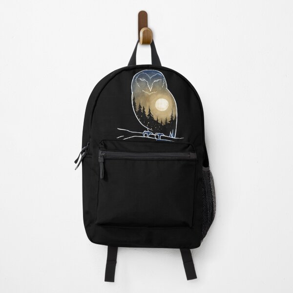 Item preview, Beautiful Night Sky Owl Silhouette designed and sold by PlanetMarker.