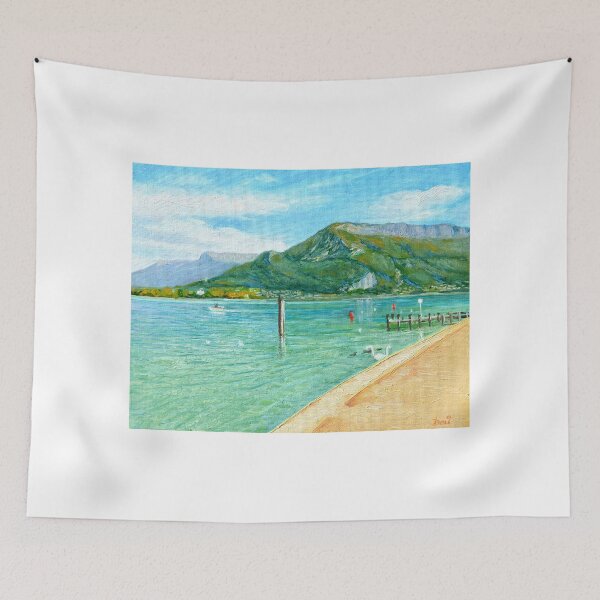 Item preview, Le Lac Annecy, Annecy, France designed and sold by Dai Wynn Fine Art.