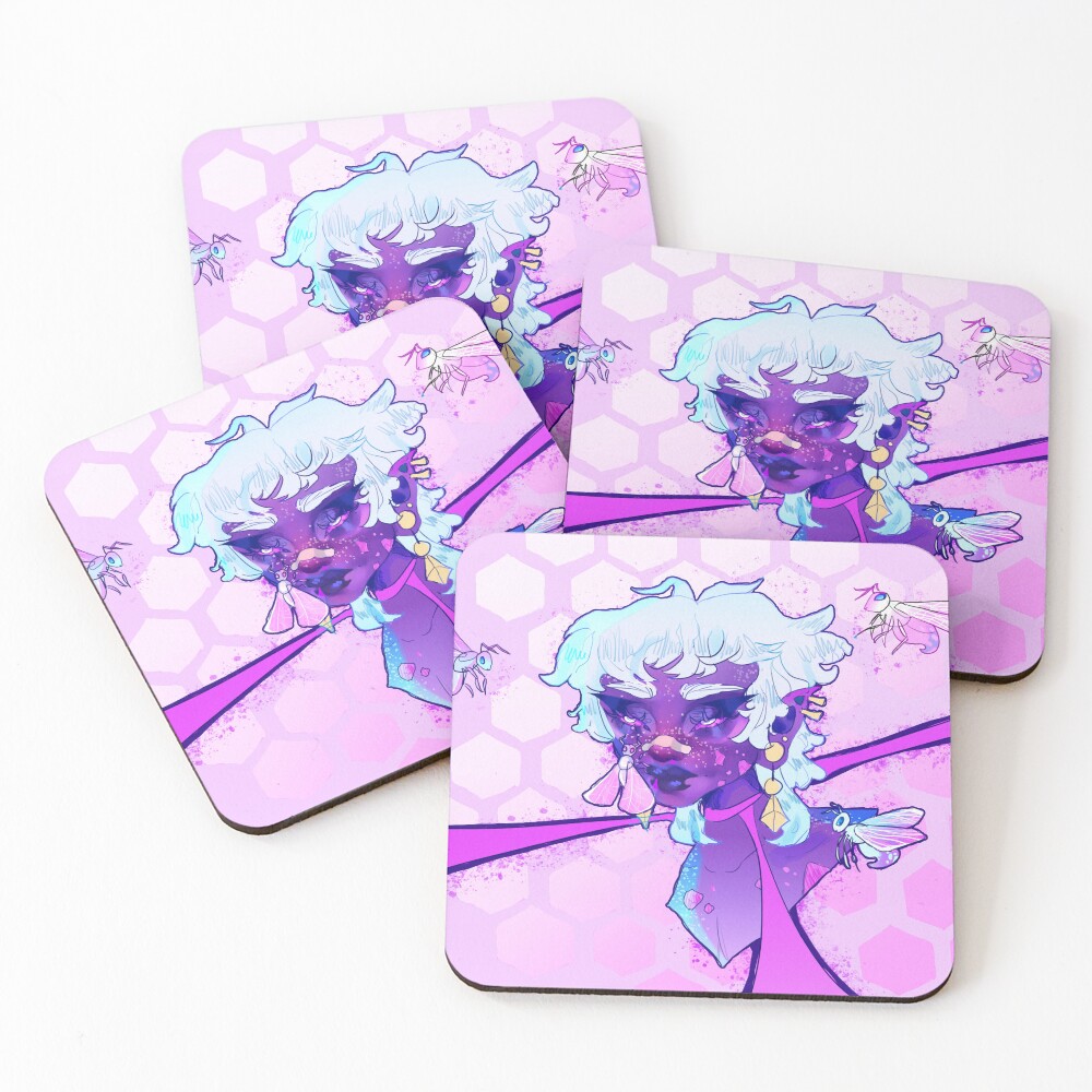 Item preview, Coasters (Set of 4) designed and sold by lumithealien.