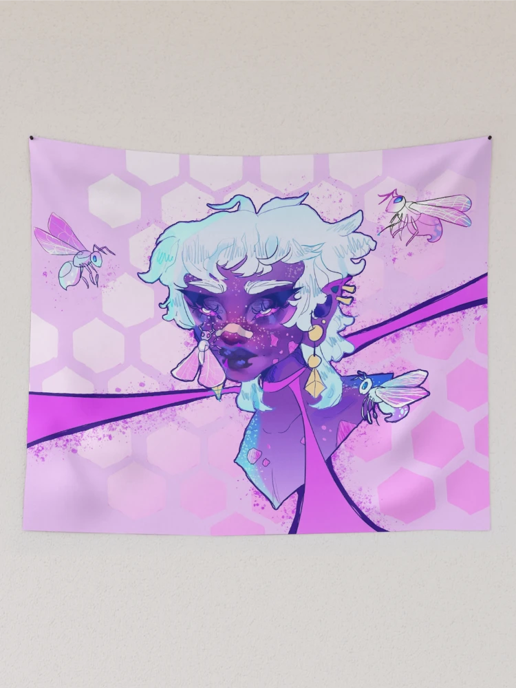 Thumbnail 2 of 3, Tapestry, Infested designed and sold by amorphous-alien.