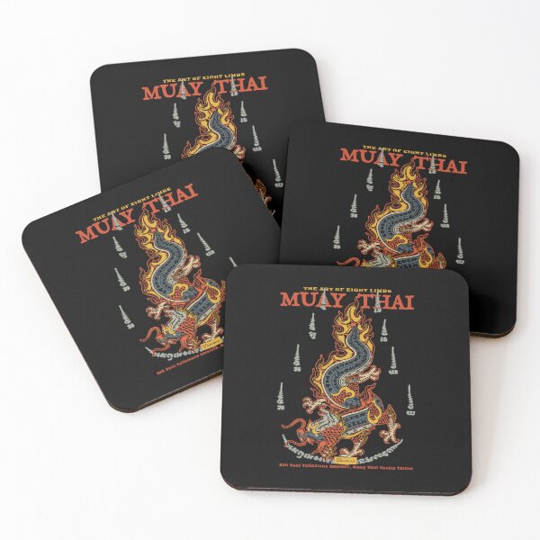 Item preview, Vintage Muay Thai Sak Yant Dragon designed and sold by KewaleeTee.