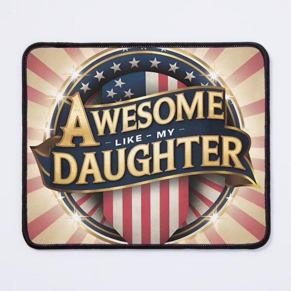 Item preview, Awesome Like My Daughter American designed and sold by PlanetMarker.