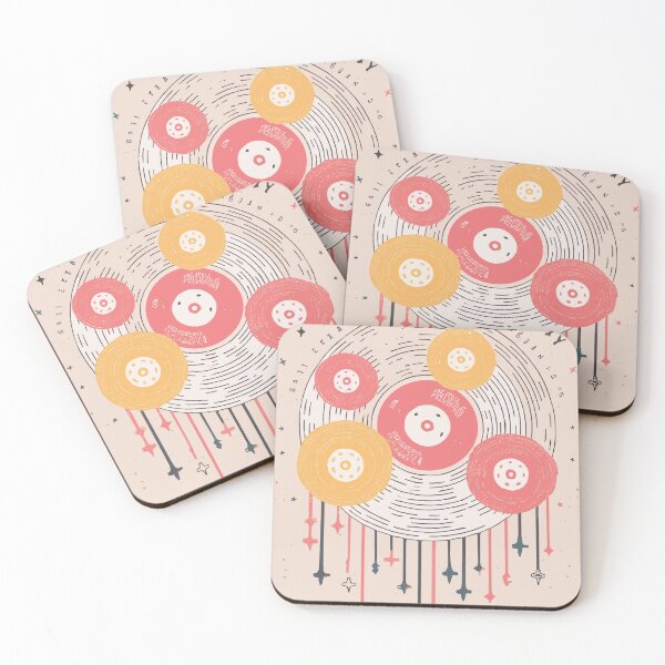 Item preview, Melodies of Time: Retro Vinyl Records designed and sold by bb-15artstudio.
