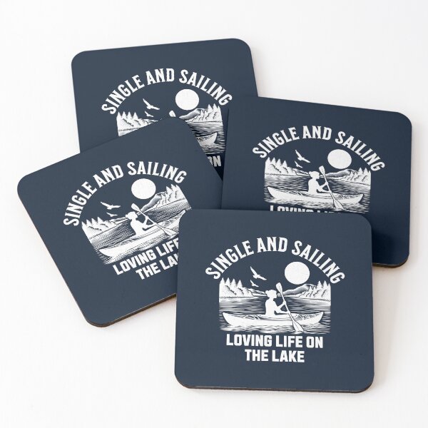 Item preview, Single and Sailing: Loving Life on the Lake designed and sold by InspireHubWear.