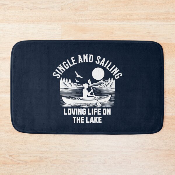 Item preview, Single and Sailing: Loving Life on the Lake designed and sold by InspireHubWear.