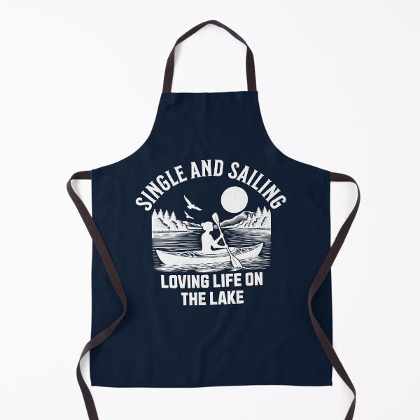 Item preview, Single and Sailing: Loving Life on the Lake designed and sold by InspireHubWear.