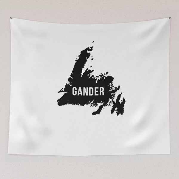 Item preview, Gander, Newfoundland Silhouette designed and sold by CartoCreative.