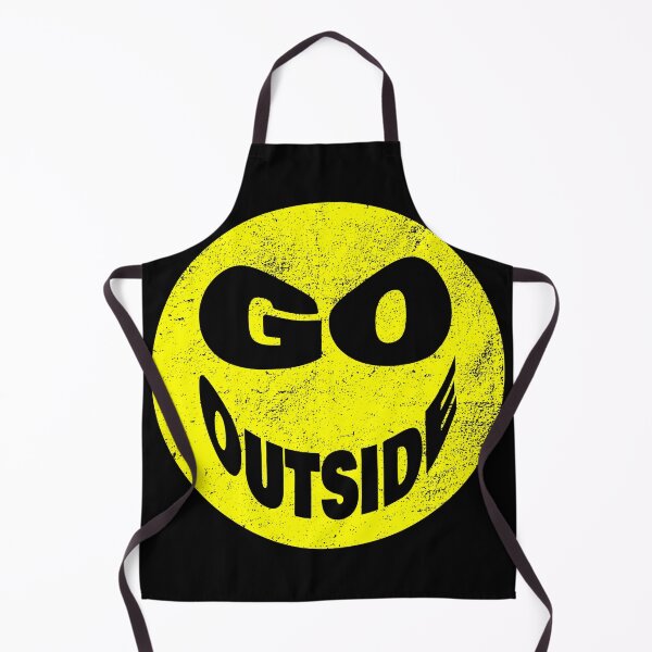 Item preview, Go Outside, Smiley Face! designed and sold by my-ducky-things.