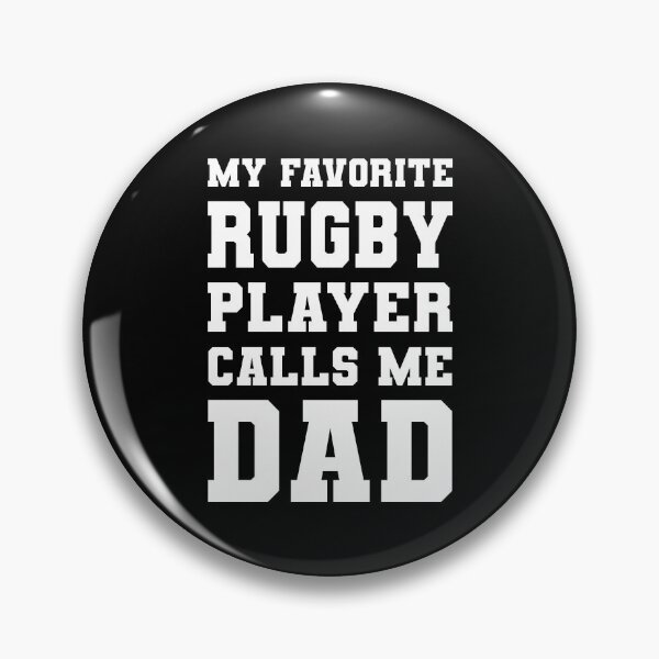 Item preview, My Favorite Rugby Player Calls Me Dad designed and sold by RareBunny.