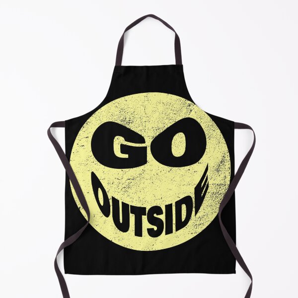 Item preview, Go Outside, Pastel Smiley Face! designed and sold by my-ducky-things.