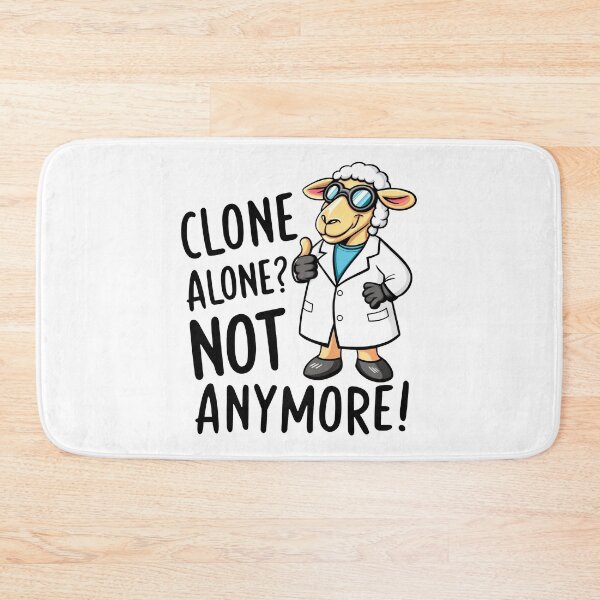 Item preview, CLONE ALONE? NOT ANYMORE! Dolly's Having a Baa-aad Time with Her Cloned Buddies designed and sold by SplashTastic.