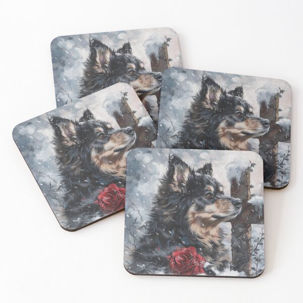 Item preview, Finnish Lapphund Memorial designed and sold by Nocturne  Paws.