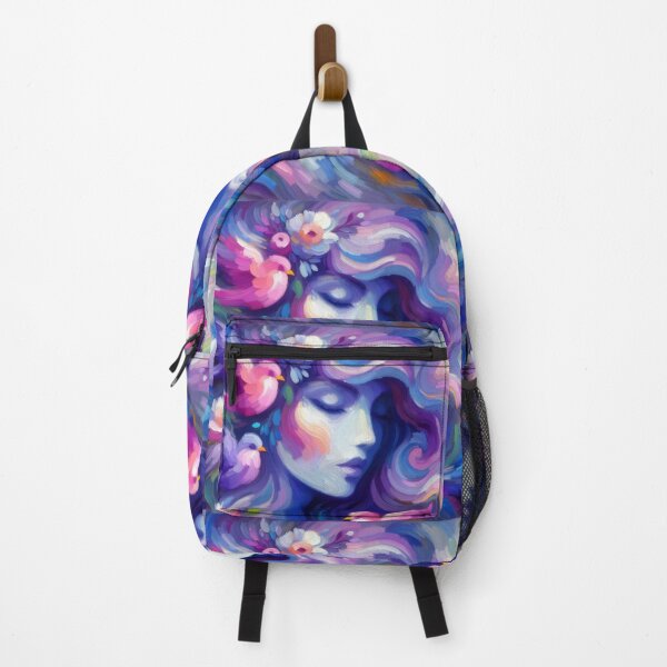Item preview, Birds and Beauty - Impressionist designed and sold by Mermaid's Whimsy.
