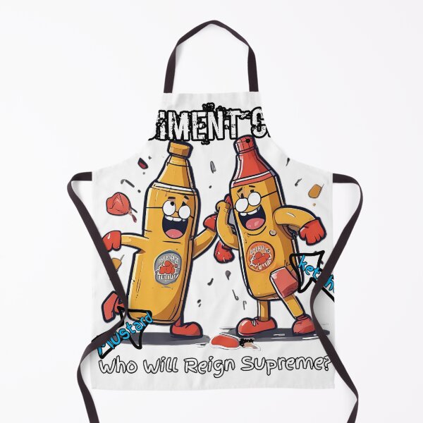 Item preview, Mustard vs. Ketchup designed and sold by CoolEnthusias.