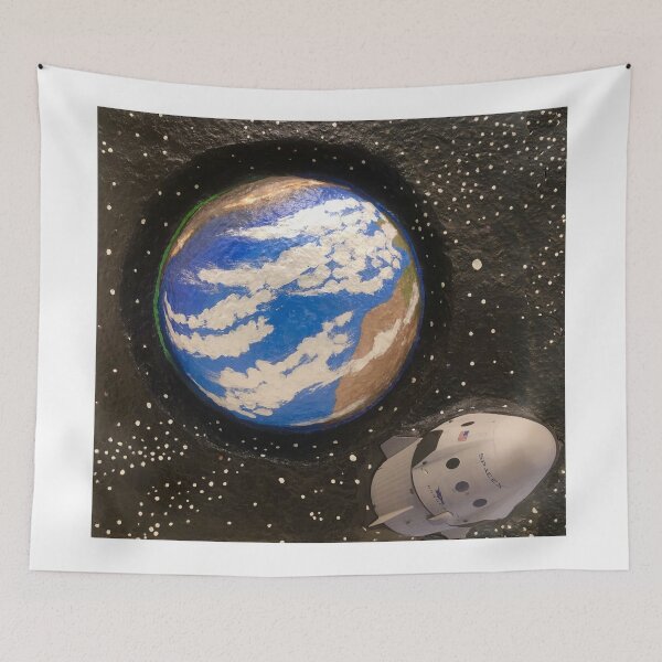 Item preview, Earth and Space X Dragon designed and sold by JonSteppenwolf.