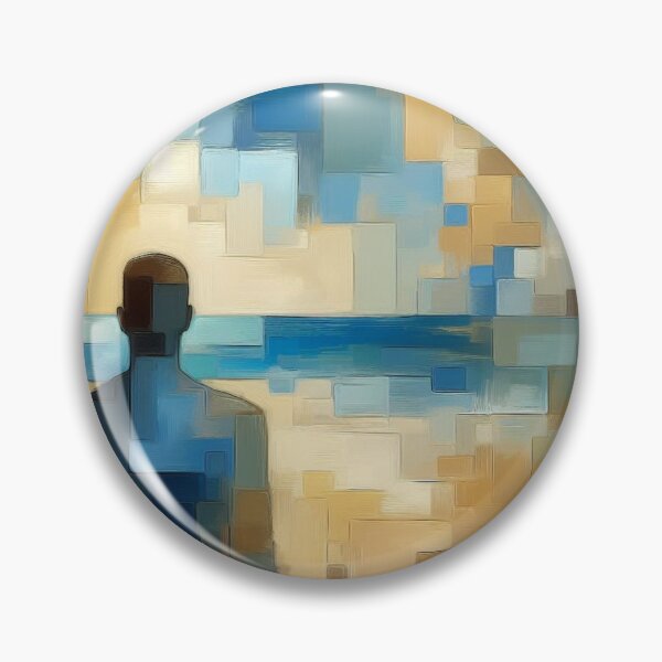 Item preview, Contemplation - Abstract Impressionism designed and sold by Mermaid's Whimsy.