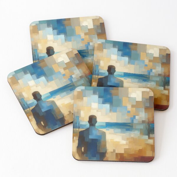 Item preview, Contemplation - Abstract Impressionism designed and sold by Mermaid's Whimsy.