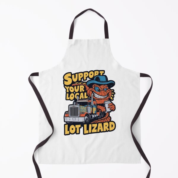 Item preview, Support Your Local Lot Lizard Reptile Theme Shirt designed and sold by Peter Stawicki.