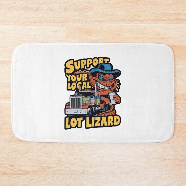 Item preview, Support Your Local Lot Lizard Reptile Theme Shirt designed and sold by Peter Stawicki.