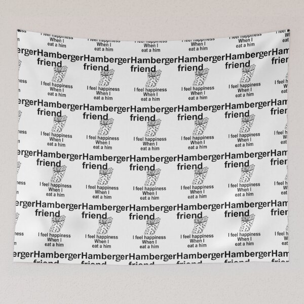 Item preview, Hamberger friend designed and sold by EvergladeStudio.