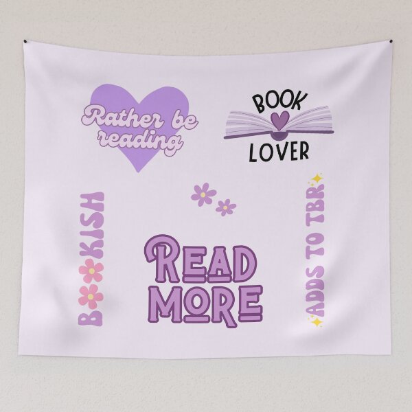 Item preview, Purple Bookish Set designed and sold by Neadoodles.