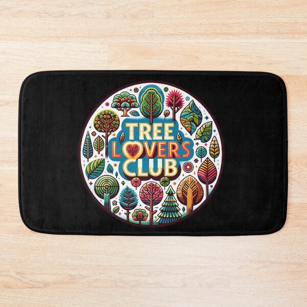 Item preview, Colorful Tree Lovers Club - save trees save nature designed and sold by Taans-Creation.