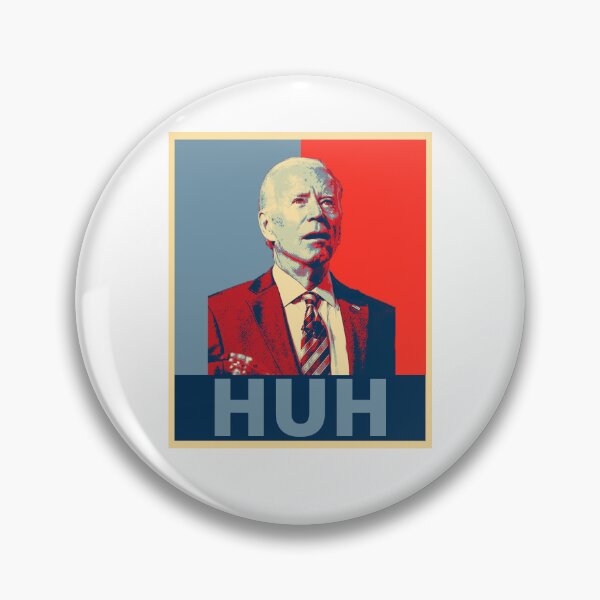 Item preview, Póster El presidente Joe Biden confundió HUH designed and sold by Bo-Bros-Tees.