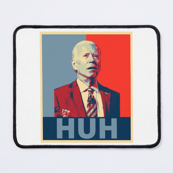 Item preview, President Joe Biden Confused HUH Poster designed and sold by Bo-Bros-Tees.