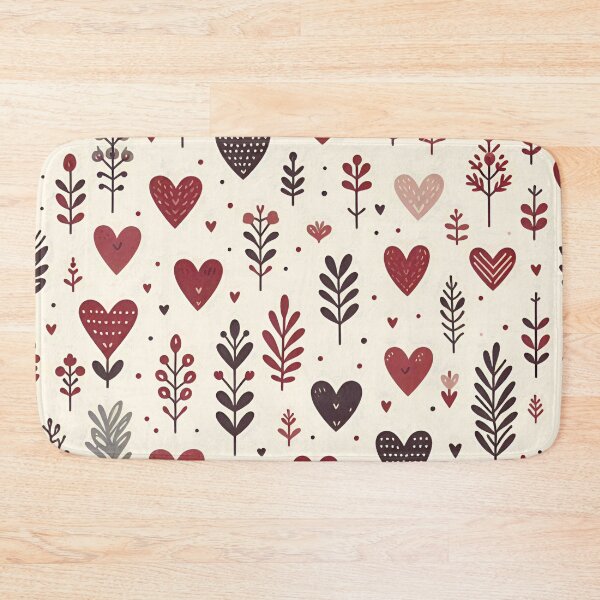 Item preview, Creamy little hearts pattern designed and sold by Thedigital91.
