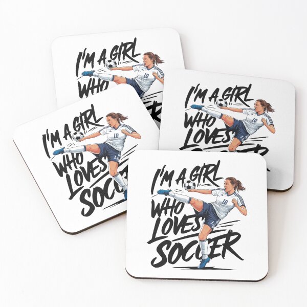 Item preview, I'm A Girl Who Loves Soccer designed and sold by Peter Stawicki.