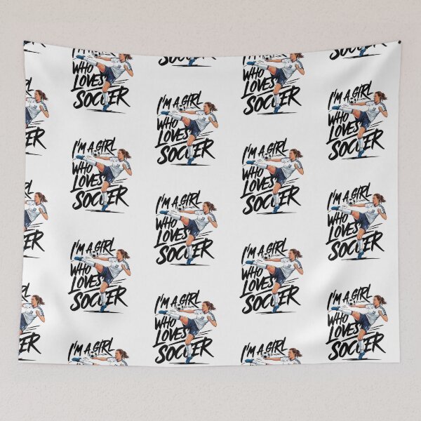 Item preview, I'm A Girl Who Loves Soccer designed and sold by Peter Stawicki.