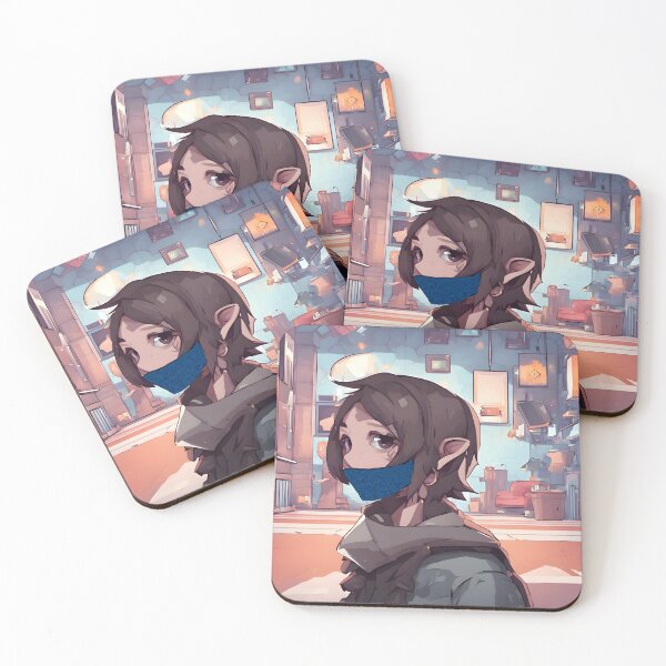 Item preview, Digital girl pandemic designed and sold by Frank-Studio.