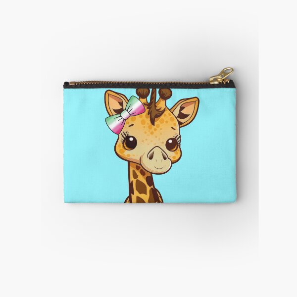 Item preview, Cute Giraffe with Abrosexual Pride Flag Bow, Kawaii Abrosexual Pride Design  designed and sold by Travelslightly.