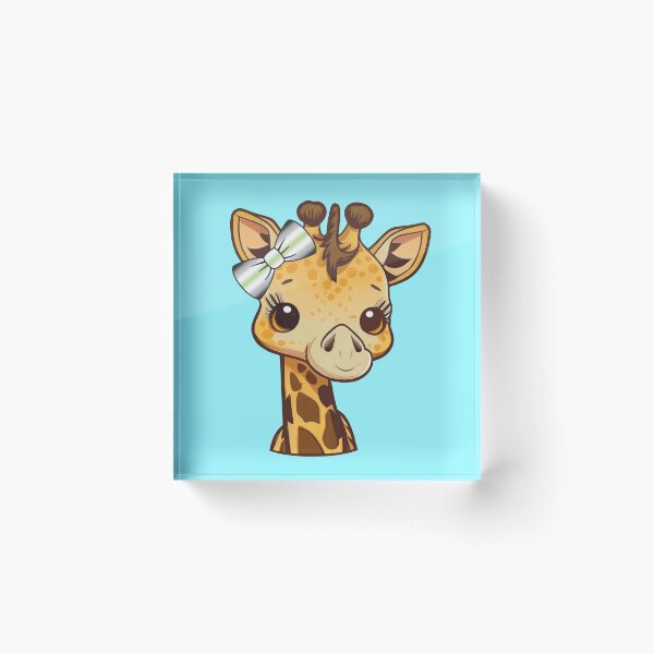 Item preview, Cute Giraffe with Agender Pride Flag Bow, Kawaii Agender Pride Design  designed and sold by Travelslightly.