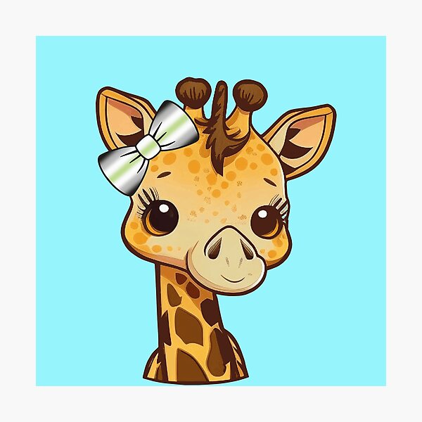Item preview, Cute Giraffe with Agender Pride Flag Bow, Kawaii Agender Pride Design  designed and sold by Travelslightly.