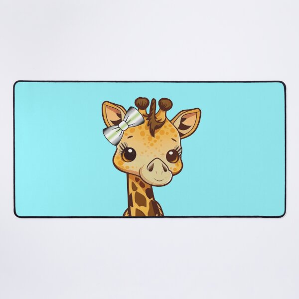Item preview, Cute Giraffe with Agender Pride Flag Bow, Kawaii Agender Pride Design  designed and sold by Travelslightly.