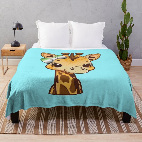 Item preview, Cute Giraffe with Aromantic Pride Flag Bow, Kawaii Aromantic Pride Design designed and sold by Travelslightly.