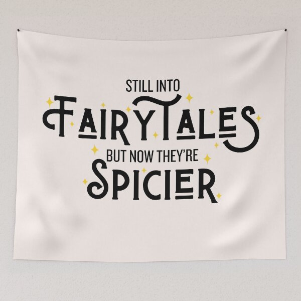 Item preview, Still into fairytales but now they're spicier - black designed and sold by Neadoodles.