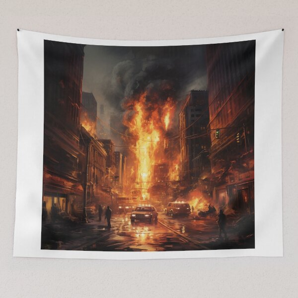 Item preview, Inferno City: Blaze of Desolation designed and sold by Christian Weiss.